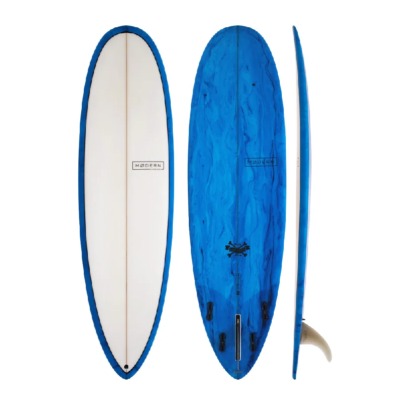 surfboards for competition-MODERN LOVE CHILD 6'8" BLUE TINT