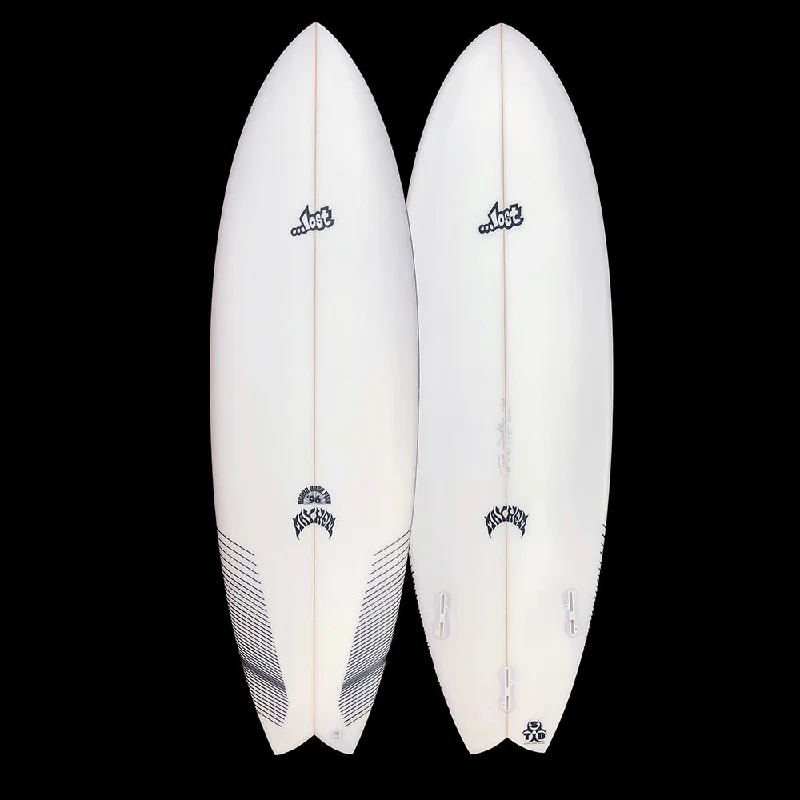 surfboards for easy handling and speed-...LOST ROUND NOSE FISH 96 5'7" PU FCS II