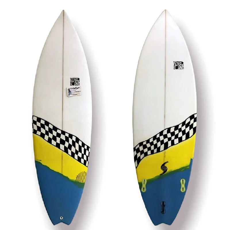 surfboards with soft tops for safety-WBZ 5'5" Epoxy Rocket 9