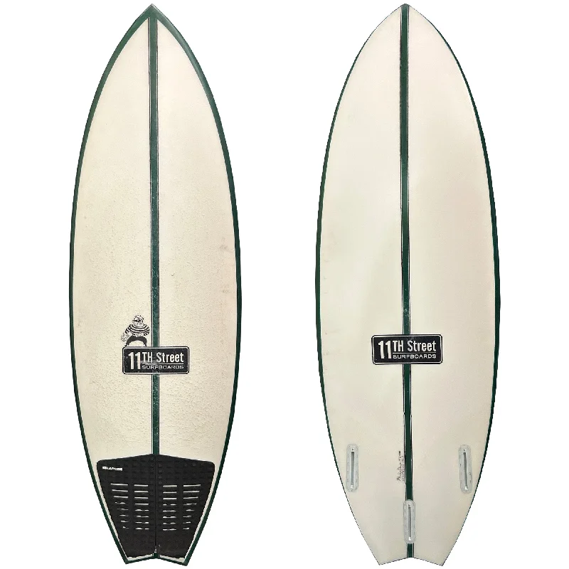 surfboards for wave catching-11th Street Surfboards 5'3 Consignment Surfboard - Futures