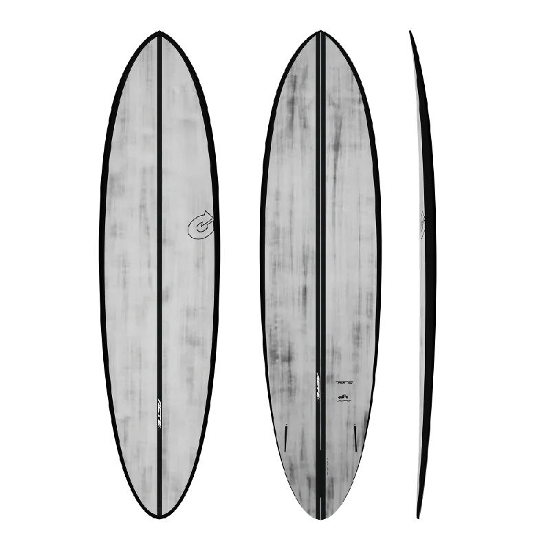 lightweight surfboards for quick maneuvers-7'2 TORQ ACT CHOPPER 21 1/4” x 2 3/4” 47.5L BLACK/BRUSHED FUTURES