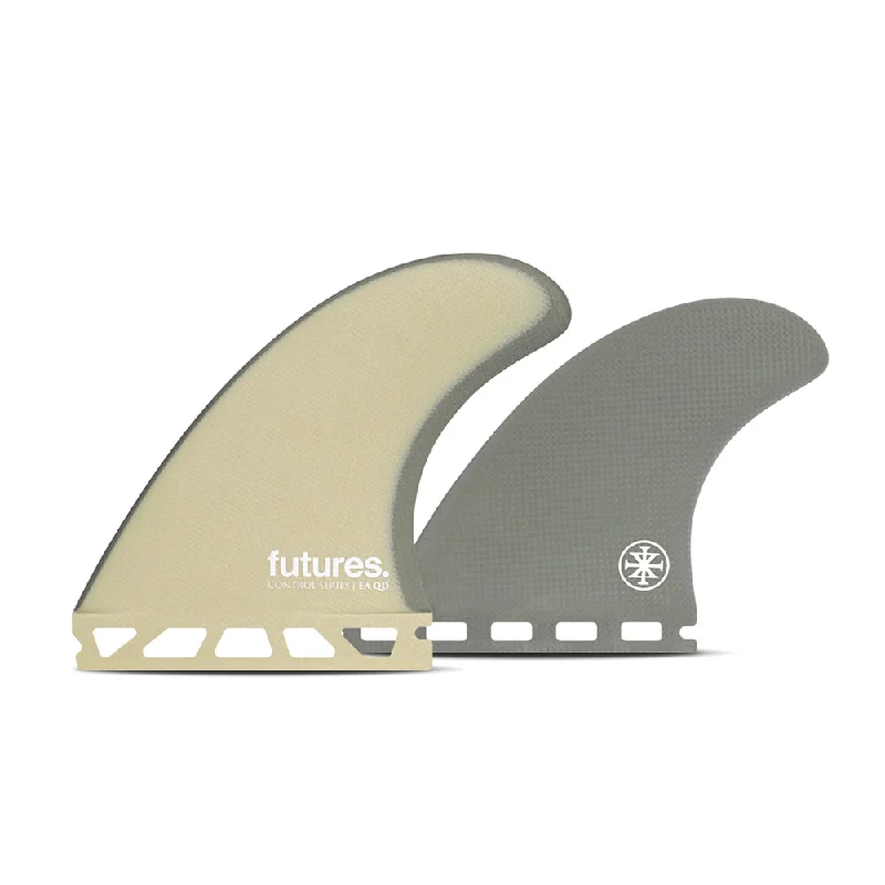 lightweight surfboard fins for speed-Futures EA Control Series Quad Fin Set-Sandy-Medium