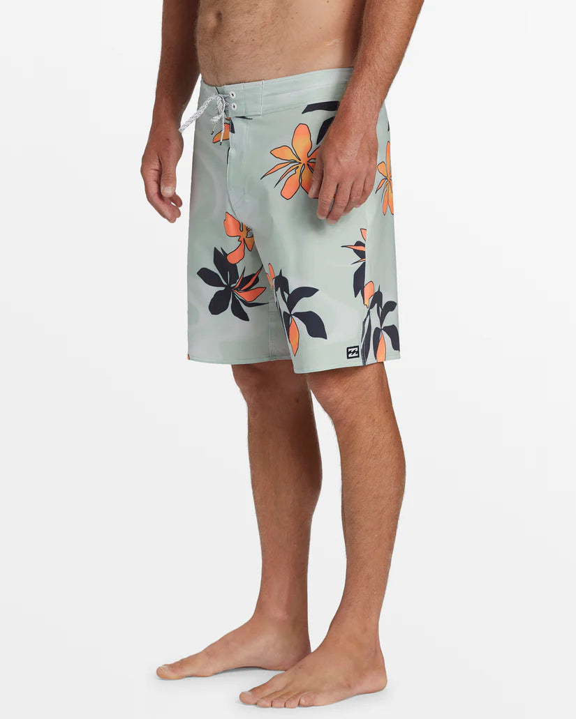 surf apparel for chilly mornings-Billabong Men's Good Times Pro 17.5" Boardshorts