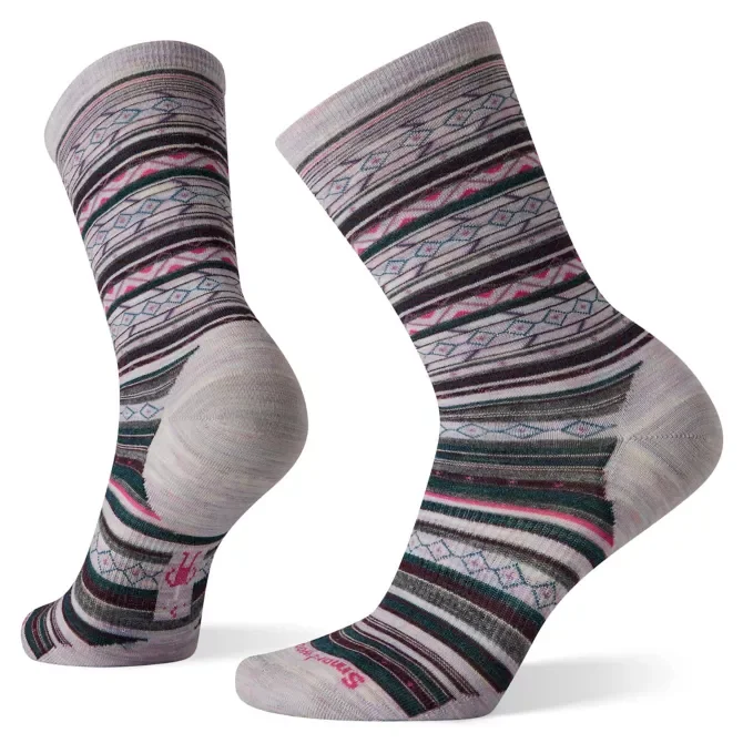 surf pants for all-day wear-Women's Everyday Zig Zag Valley Crew Socks - Purple Eclipse