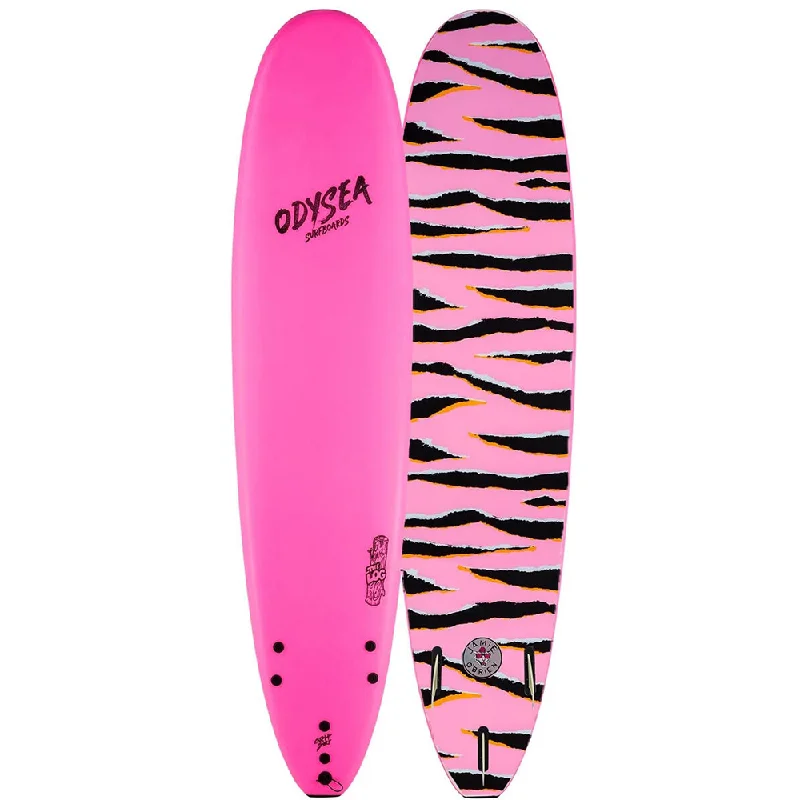 shortboards for faster waves-CATCH SURF JOB ODYSEA LOG 8'0" HOT PINK 2022