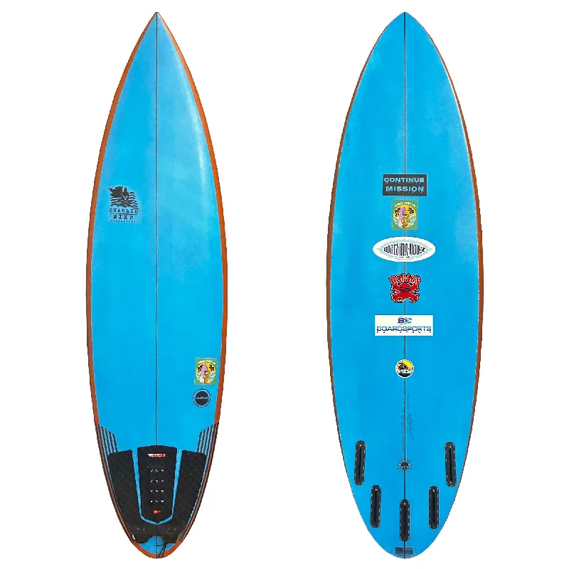 surfboards for perfect balance-Charlie Mike 5'8 Used Surfboard - Futures