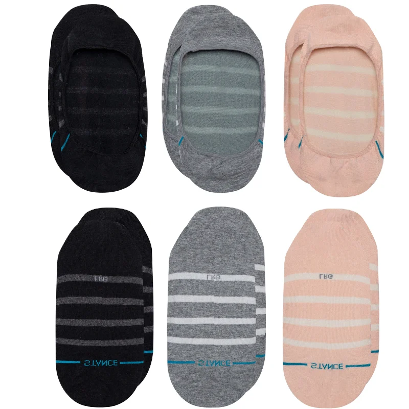 surf leggings with pockets-Stance Liner ST 3-pack Women's Socks - Multi