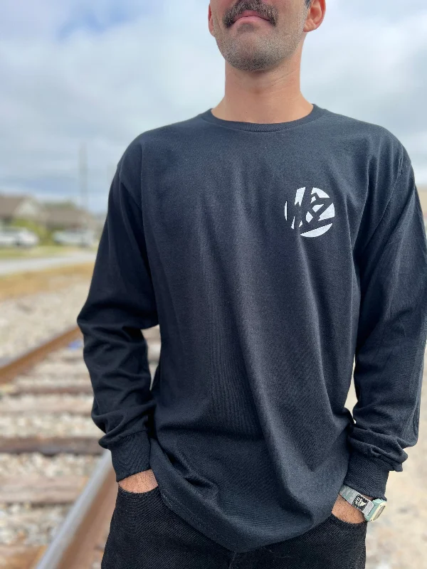 surfboards for fun in small waves-WBZ OG Longsleeve Black T-shirt