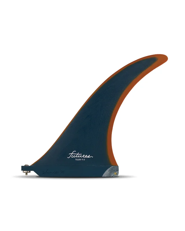 surfboard fins for lighter boards-Tiller 9" Single Fin