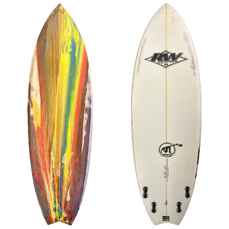 high-performance surfboards-Daniels Shapes & Designs 5'8 Consignment Surfboard - FCS II