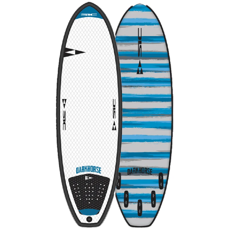 surfboards for shallow water-SIC DARKHORSE BLUE 5'8" 2022