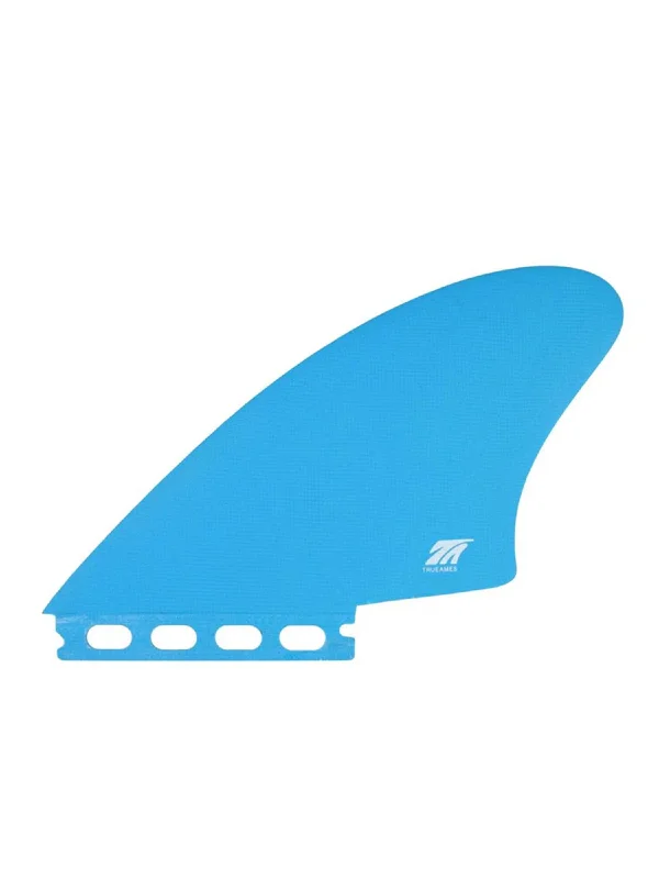 surfboard fins for greater flexibility-True Ames | Hobie Fish Twin Fin Powder Blue Futures