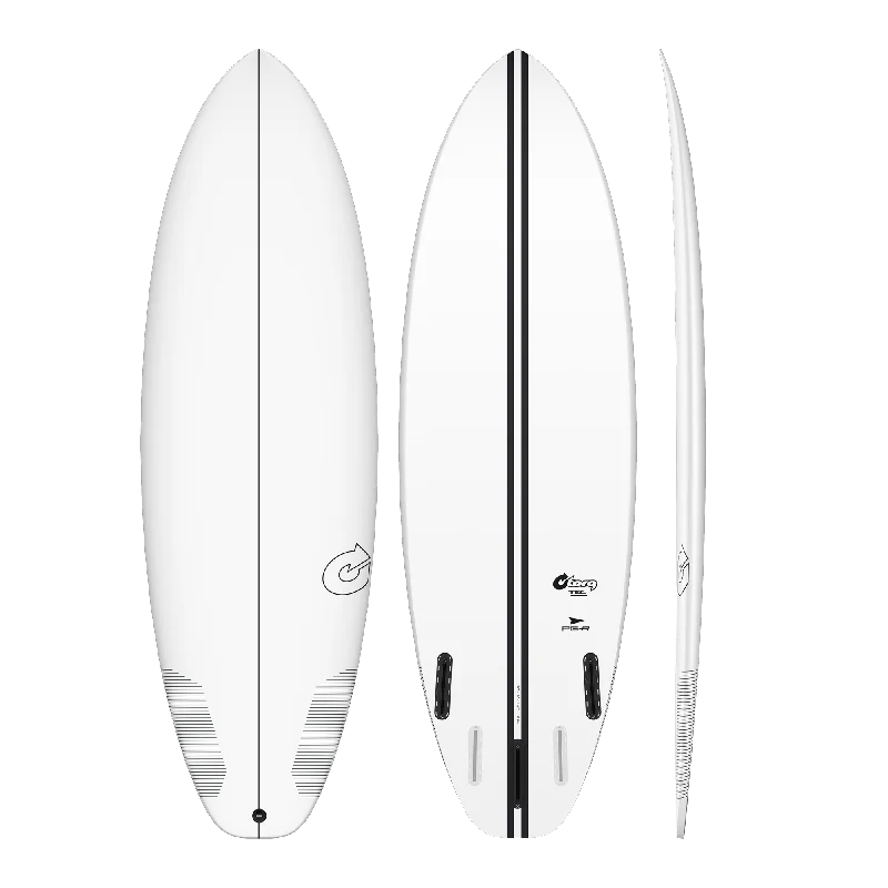 surfboards for aggressive carving-5'8 TORQ TEC PG-R 20 5/8” x 2 3/8” 32.2L FUTURES WHITE