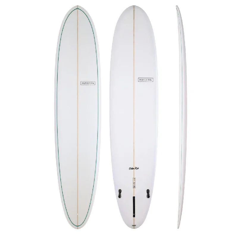 best surfboards for speed-MODERN GOLDEN RULE 9'1" PINLINE PU