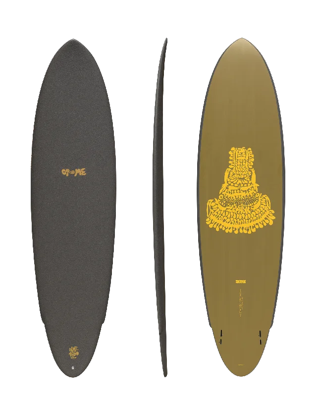 surfboards for fast waves-Surf Crime | Zephyr - Npj + Ando Soft Top Surfboard