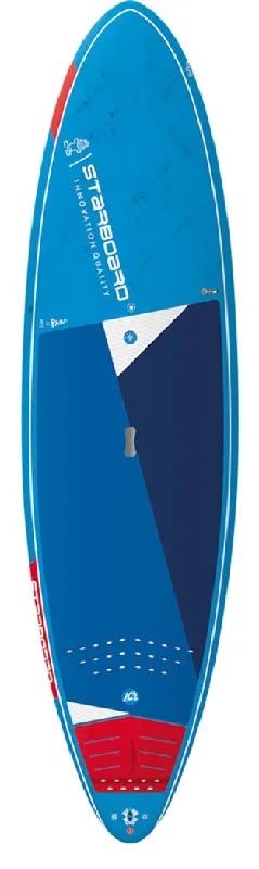 surfboards for riding in barrels-2022 STARBOARD SUP WEDGE 8'7" x 32" BLUE CARBON SUP BOARD