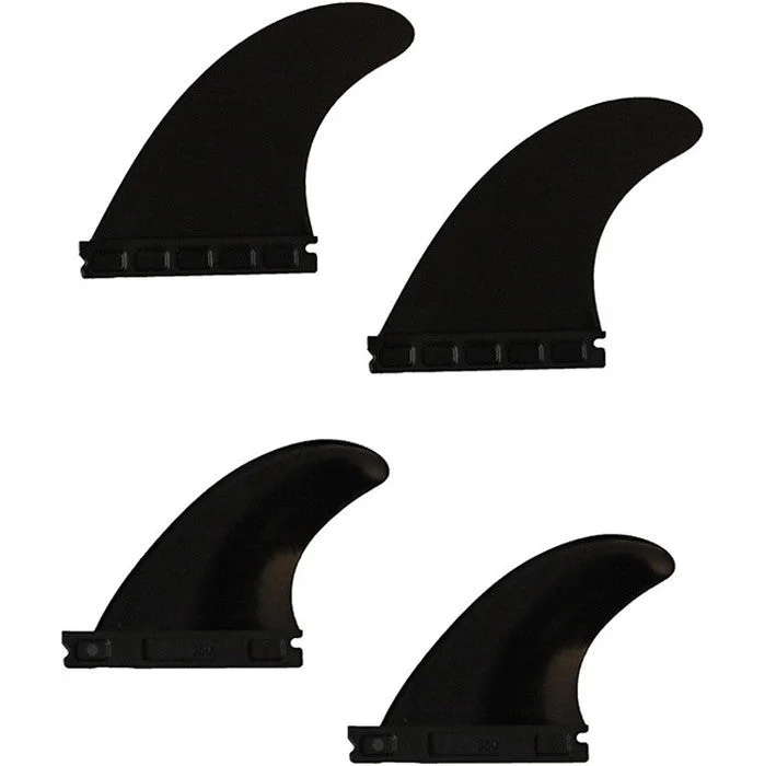 PRYDE Medium Quad Nylon 4-fin set - Futures, FCS or FCSII