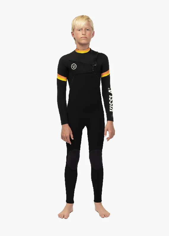 7 Seas Boys Raditude 3-2 Full Chest Zip Wetsuit