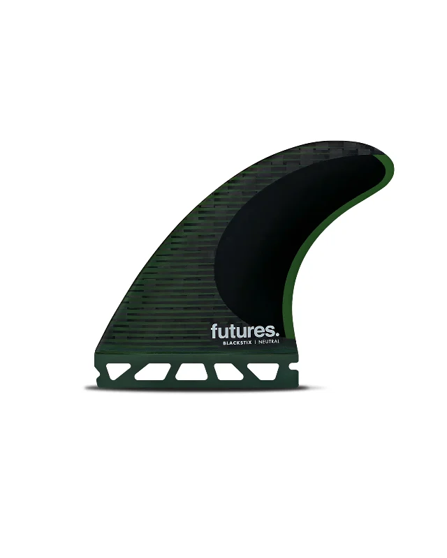 surfboard fins with high maneuverability-F8 Blackstix Fins (L)