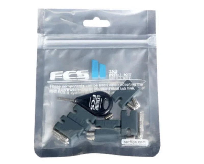 stable surfboards for heavier waves-FCS II Tab Infill Kit