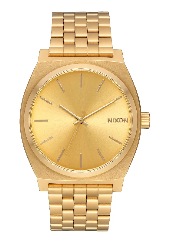 custom surfboards for personalized rides-Nixon Time Teller All Gold / Gold Watch