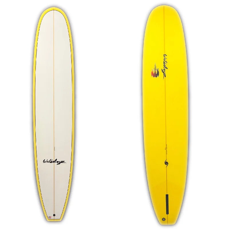 surfboards with excellent buoyancy-WBZ 9'6" Plank - Yellow Hull