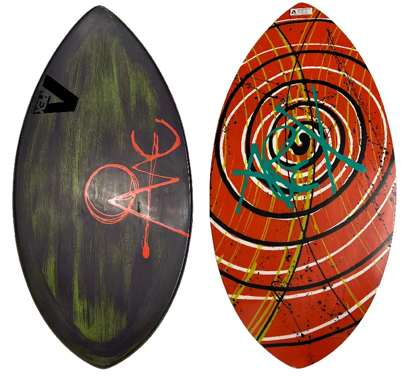 surfboards for small waves-Apex 41" AVAC Army Green/Grey Skimboard