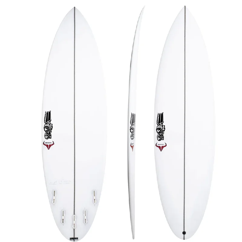 longboards for steady rides-JS RAGING BULL PU 5'10" 29.7L FUTURES