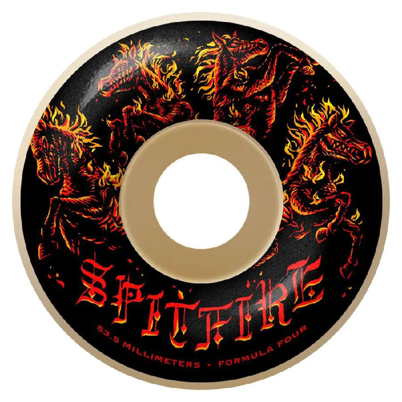 surfboards for relaxed paddling-Spitfire F4 99 Apocalypse Natural 57.5mm