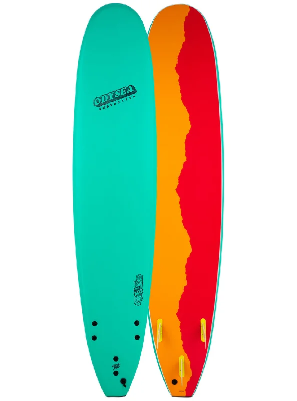 surfboards for rough water conditions-Catch Surf Odysea Log 9'0"-Turquoise 24