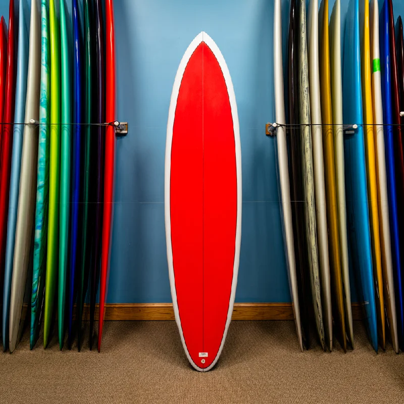 surfboards with adjustable paddles for balance-Maurice Cole Reverse Vee Twin Pin PU/Poly 7'7"