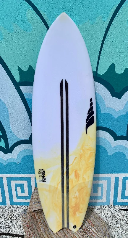 inflatable surfboards for travel-5'8 Meatfish - Orange