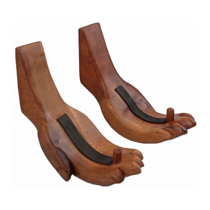 longboards for smooth paddling-Wooden Surfboard Hand Racks