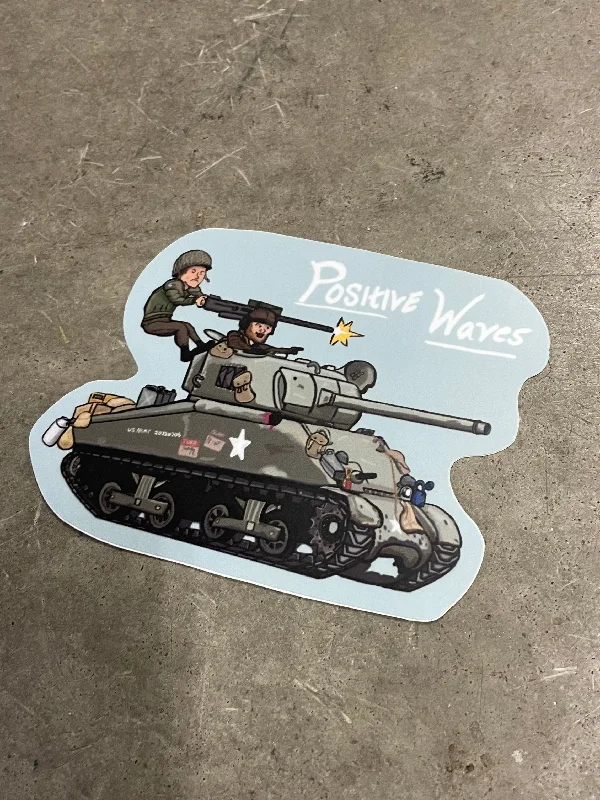 Positive Waves Sticker