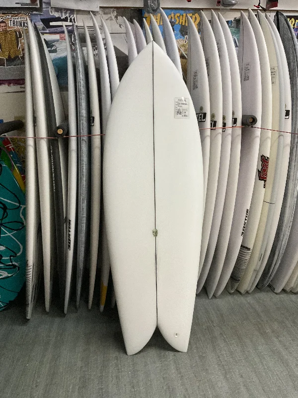 comfortable surfboards for longer rides-5'2 Christenson Fish