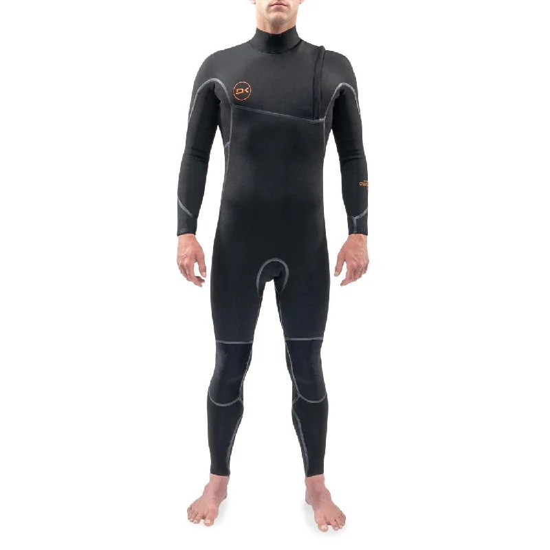 Dakine Mens Cyclone Chest Zip Full Suit 4/3mm (Black)