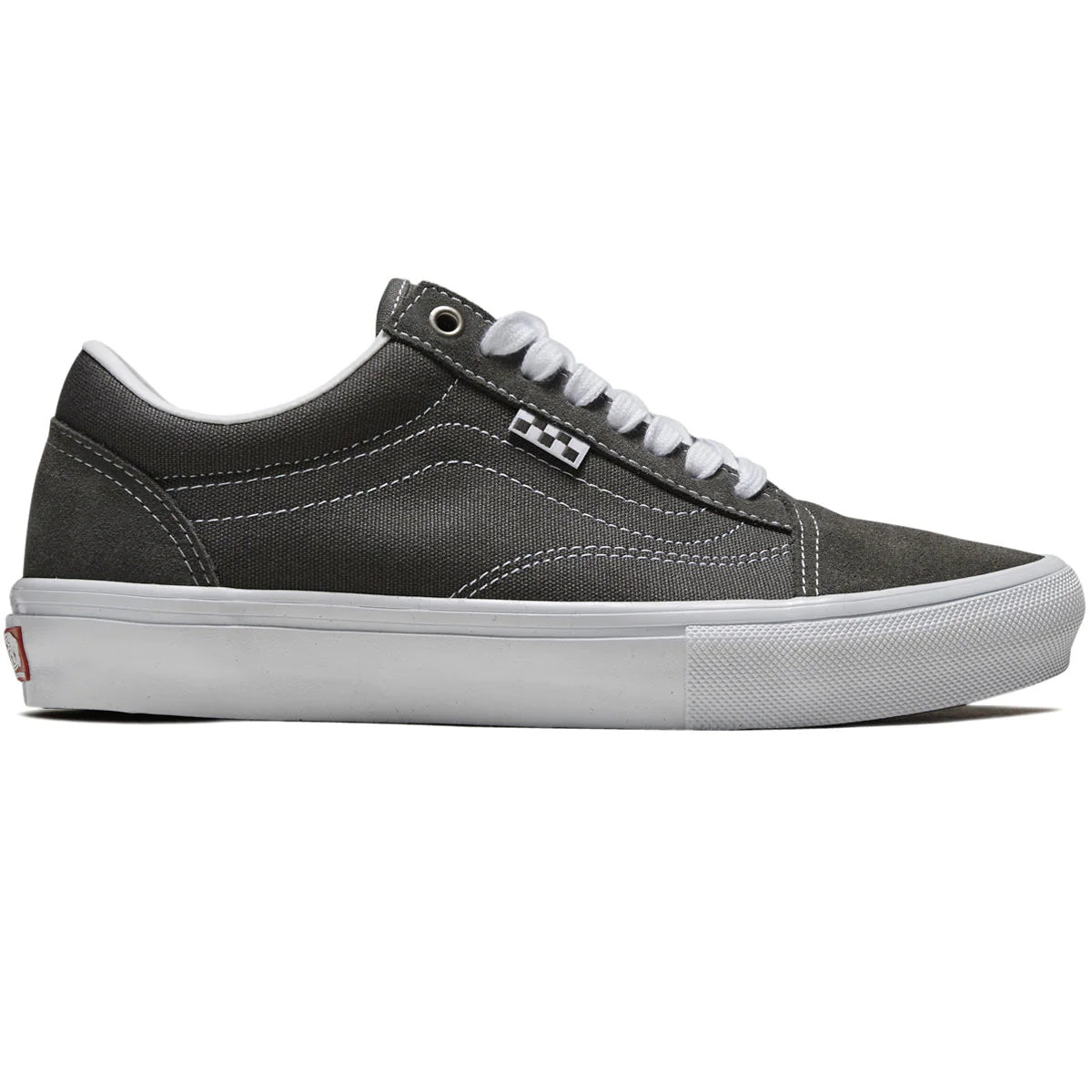 surfboards for intermediate surfers-Vans Old Skool Pewter/True White