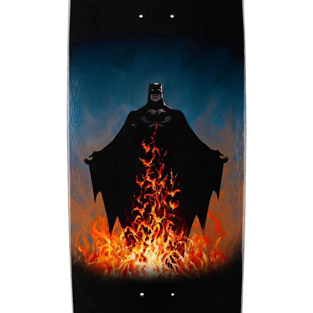 high-performance surfboards-Welcome x Batman Bat Flames On Boline 2.0 Black 9.5