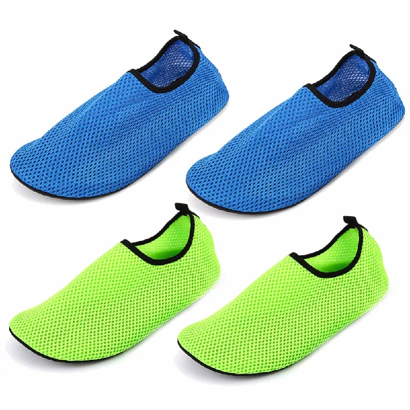 surfboard fins for consistent rides-New Submersible Thermal Swimming Aqua Fins Non-slip Men Diving Swimming Mesh Socks Swim Beach Slip Surf Shoes for Adult Size