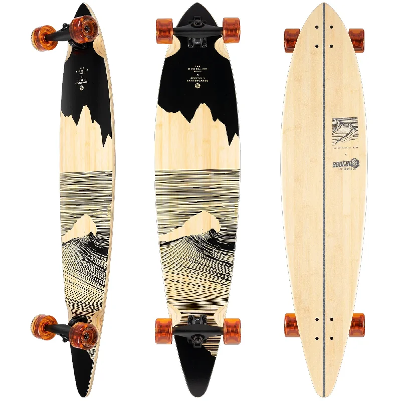 surfboards for carving and turning-Sector 9 Crag Maverick Compelte