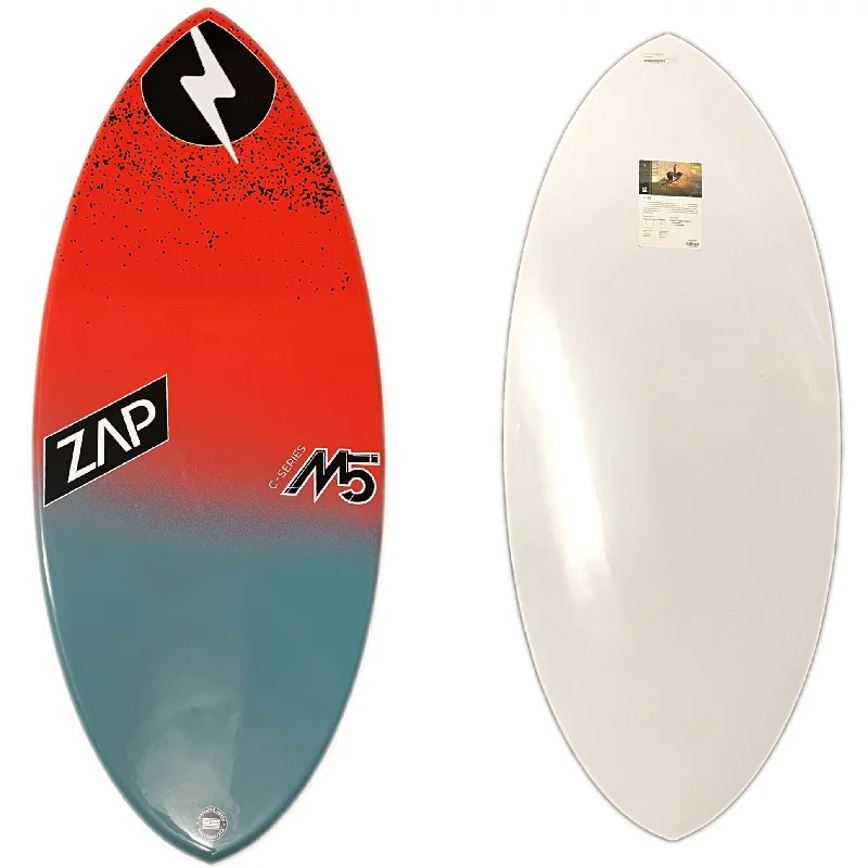 durable surfboards for heavy use-Zap M5 51" Skimboard Red Blue