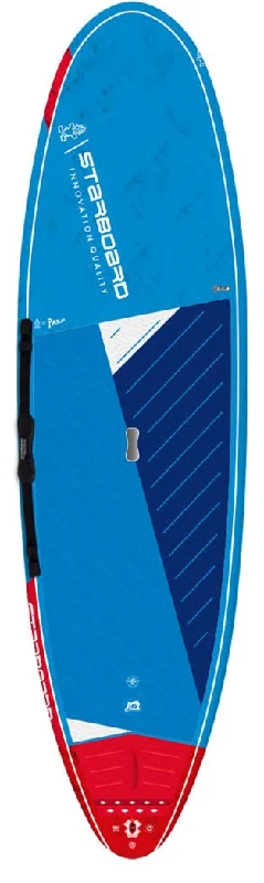 best surfboards for paddling-2023 STARBOARD GO SURF 9’6” x 31” BLUE CARBON SUP