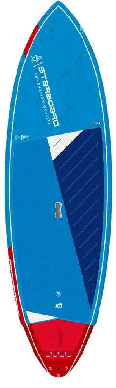 surfer-approved surfboards-2023 STARBOARD SPICE 8’8″ x 32″ BLUE CARBON SUP BOARD