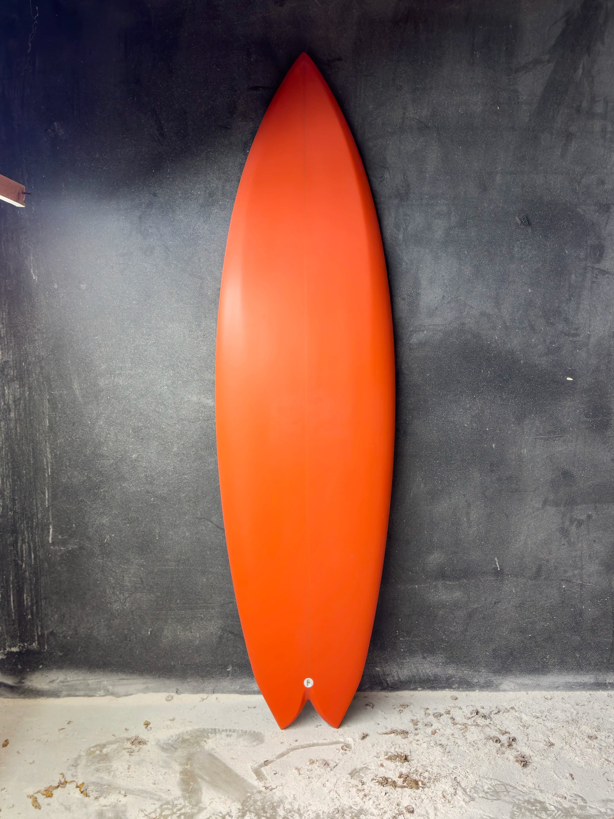 affordable surfboards for casual surfers-AH Vessels | 5'10” Twin Red Surfboard