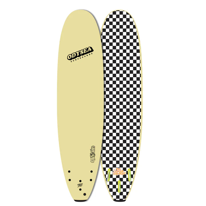 wide nose surfboards for balance-CATCH SURF ODYSEA LOG 8'0" INSPIRED UNEMPLOYED VANILLA