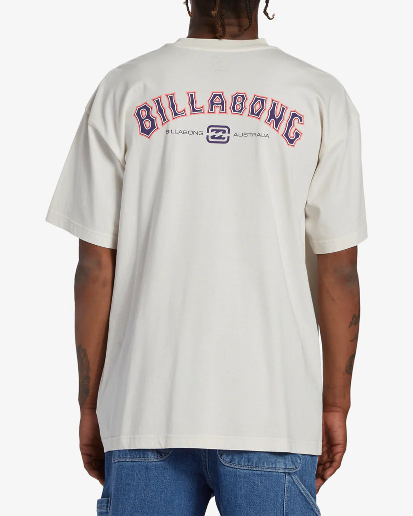 surf hats and beanies for cold weather-Billabong Mens Wave OG Wave Washed OVERSIZED Short Sleeve T-Shirt