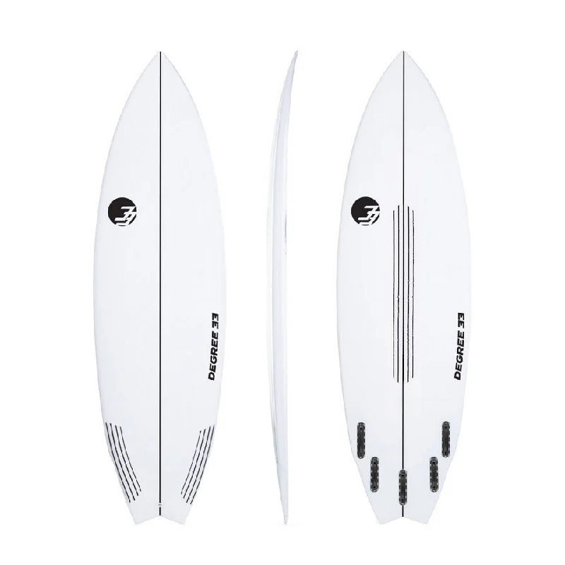 high-performance surfboards-6' Rocket Fish Shortboard Surfboard (Poly)