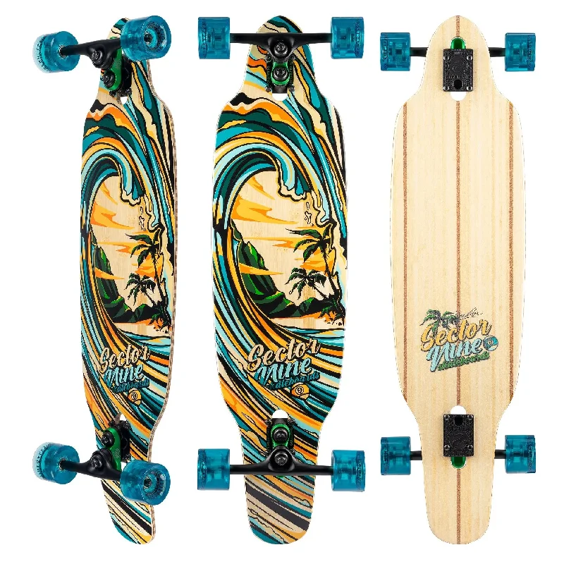 surfboards for rough water conditions-Sector 9 Striker Canopy Cruiser Complete