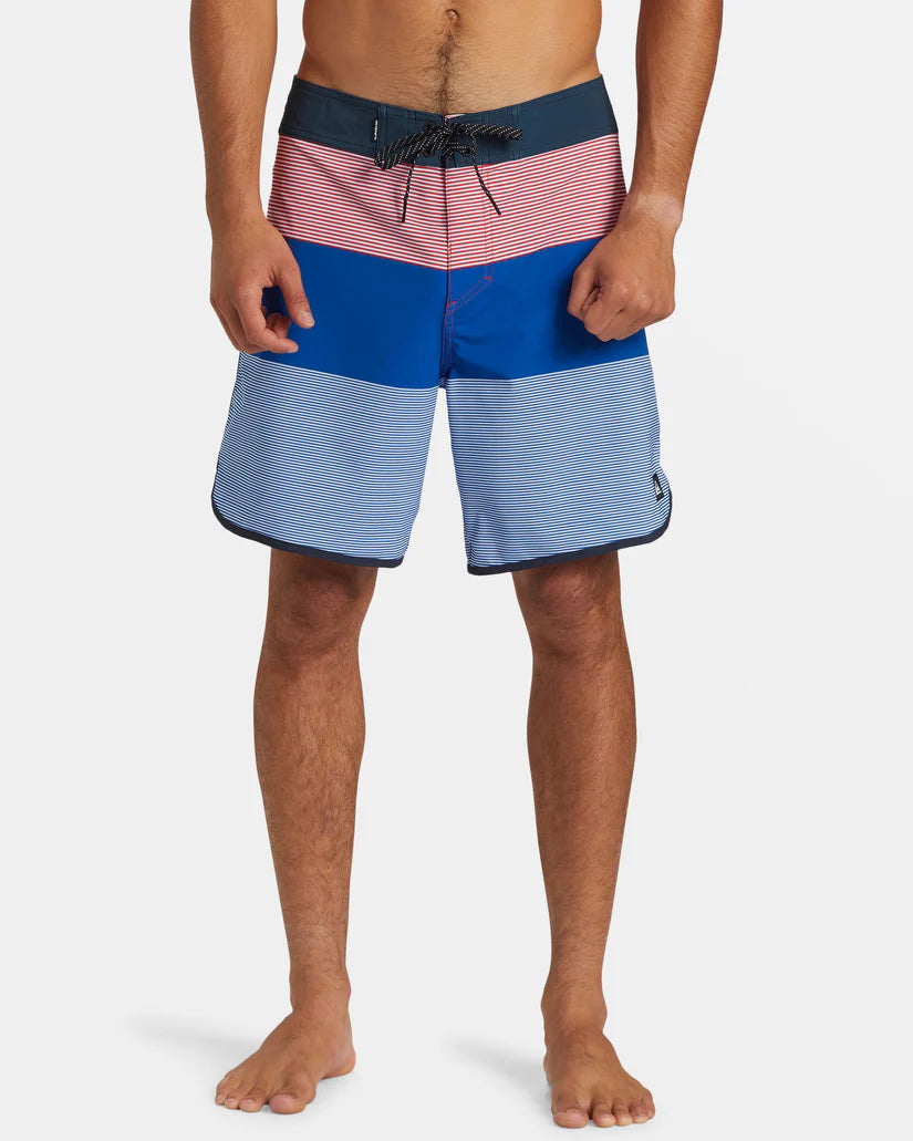 surfing wetsuits for summer-Quiksilver Mens Surfsilk Tijuana 19" Boardshorts