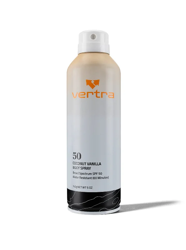 VERTRA COCONUT VANILLA BODY SPRAY SPF 50